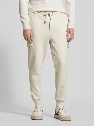 JOOP! Collection Sweatpants mit Label-Detail Beige 4