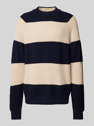 Tommy Hilfiger Gebreide pullover met raglanmouwen Marineblauw - 1