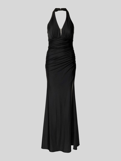 Mascara Avondjurk met naadritssluiting Zwart - 2