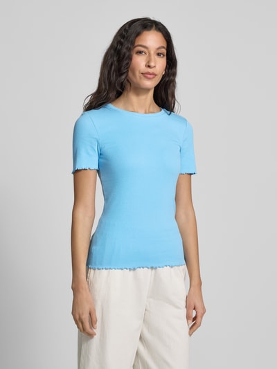 Tom Tailor Denim Slim Fit T-Shirt aus Baumwoll-Mix Ocean 4