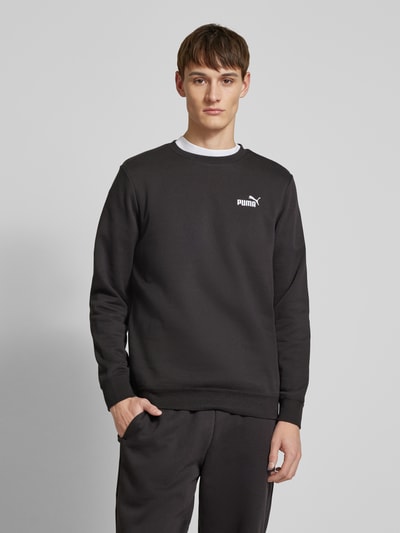 PUMA PERFORMANCE Sweatshirt mit Label-Stitching Black 4