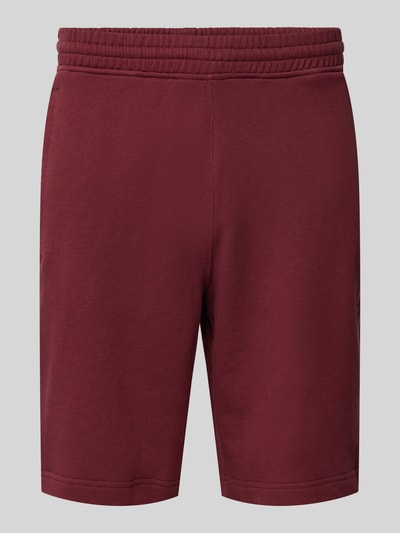 adidas Originals Sweatshorts mit elastischem Bund Dunkelrot 2