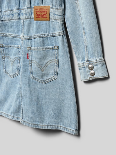 Levi’s® Kids Jeansjurk met borstzakken Lichtblauw - 2