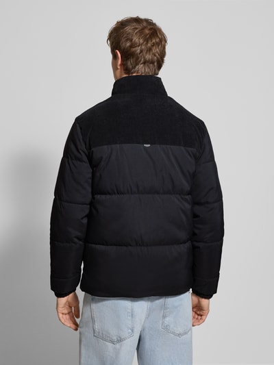 Blend Kurtka pikowana ze stójką i wpuszczanymi rękawami Czarny 5