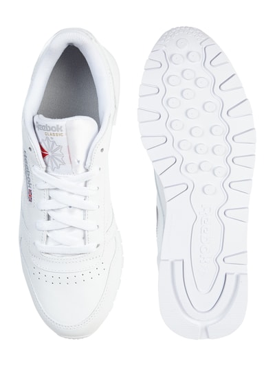 Reebok Sneaker aus Leder Weiss 4