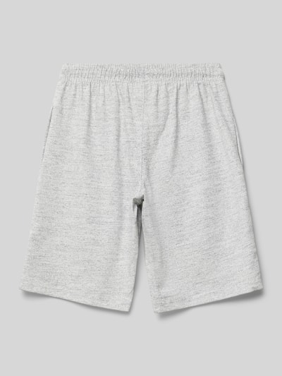 CHAMPION Sweatshorts mit Logo-Print Mittelgrau Melange 3