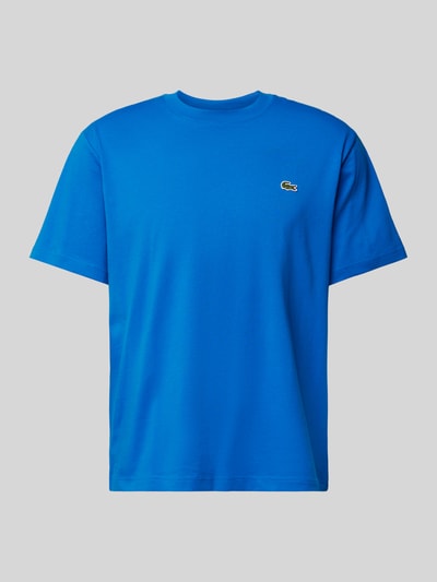 Lacoste T-Shirt mit Label-Patch Royal 2