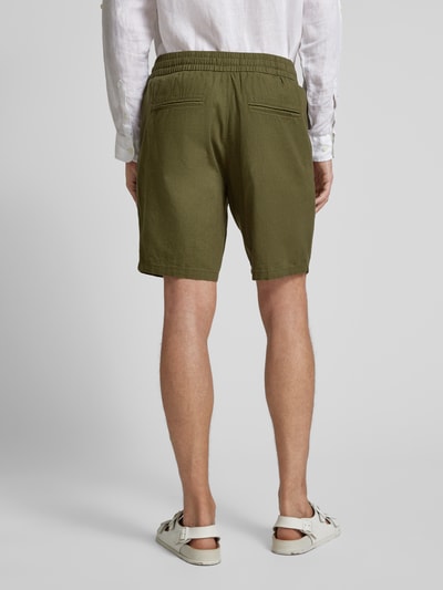 Matinique Shorts mit elastischem Bund Modell 'barton' Khaki 5
