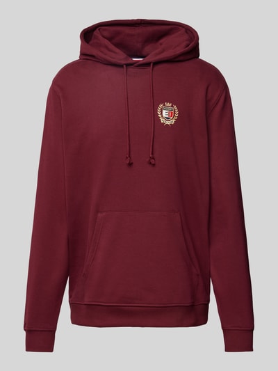 Tommy Jeans Hoodie met labelstitching Bordeaux - 2