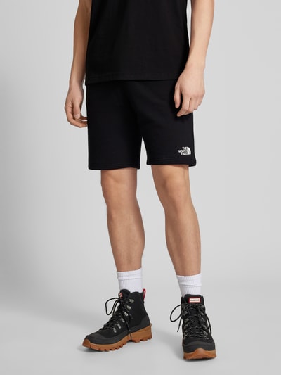 The North Face Regular Fit Sweatshorts mit Label-Print Modell 'ZUMU' Black 4