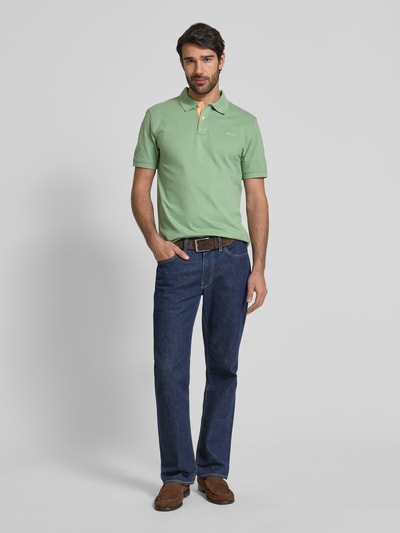 Gant Regular Fit Poloshirt mit Label-Stitching Lind 1