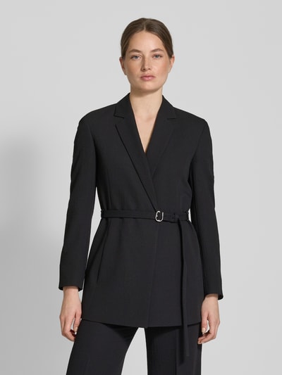 HUGO Blazer mit Taillengürtel Modell 'Amelira' Black 4