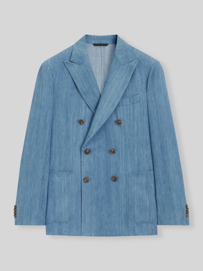 BOSS Regular Fit Sakko aus reiner Baumwolle Modell 'C-HANRY' Hellblau 2