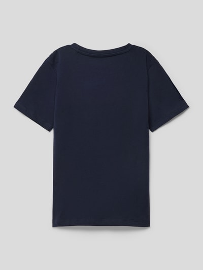 Tom Tailor T-Shirt mit Motiv-Print Marineblau 3