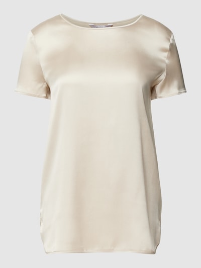 MaxMara Leisure Bluse mit Rundhalsausschnitt Modell 'CORTONA' Beige 2