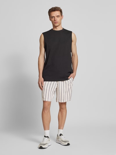 Jack & Jones Regular Fit Shorts mit Strukturmuster Modell 'JAIDEN COBA' Beige 1