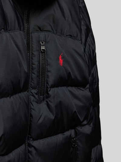 Polo Ralph Lauren Teens Gewatteerd jack met ritszakken Zwart - 2