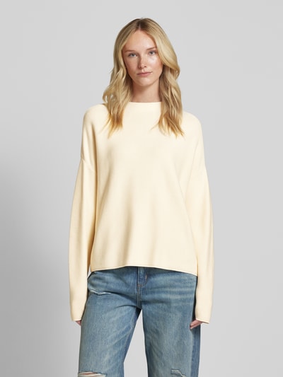 Armedangels Gebreide pullover met ronde hals, model 'MERINAA' Offwhite - 4