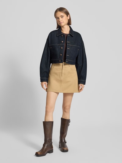 Calvin Klein Jeans Kurtka jeansowa z listwą guzikową Granatowy 1
