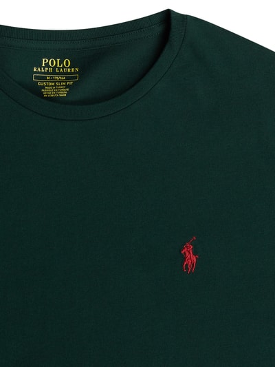 Polo Ralph Lauren Custom Slim Fit T-Shirt aus Baumwolle  Gruen 2