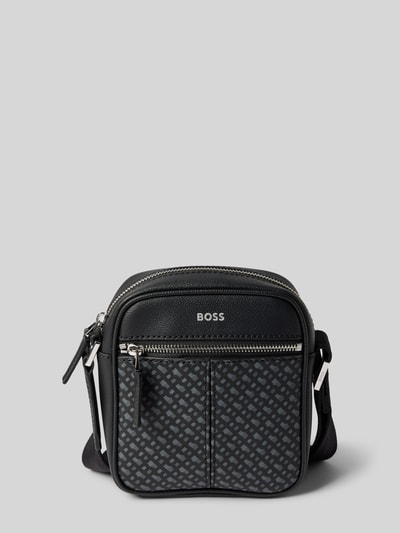 BOSS Umhängetasche mit Vorfach Modell 'Zair' Black 2