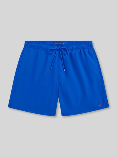 Tommy Hilfiger Regular Fit Badehose mit Logo Stitching Royal 2