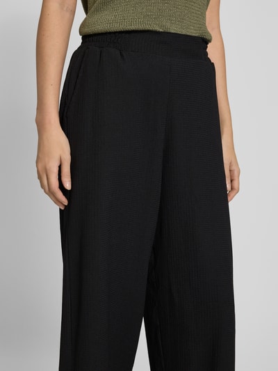 Tom Tailor Denim Regular fit culotte met elastische band Zwart - 3