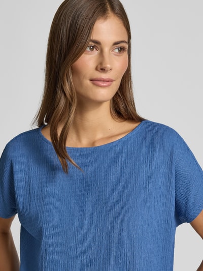 s.Oliver RED LABEL Relaxed fit T-shirt met stretch Blauw - 3