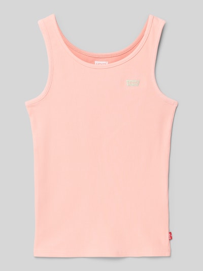Levi’s® Kids Trägertop in Ripp-Optik mit Label-Stitching Rosa 1