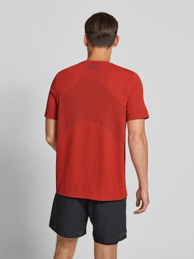 Under Armour T-Shirt mit Label-Print Rot 5
