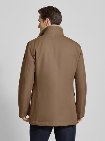 JOOP! Collection Lange jas met klepzakken, model 'DARRY' Beige - 5