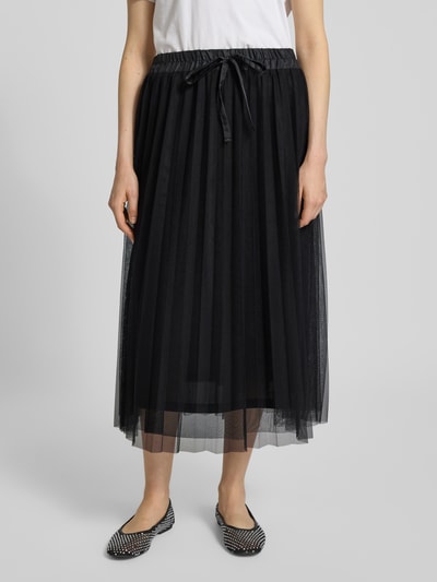 More & More Midirok met elastische band Zwart - 4