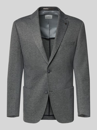 Roy Robson Slim Fit Sakko mit Viskose-Anteil und Reverskragen Hellgrau 2