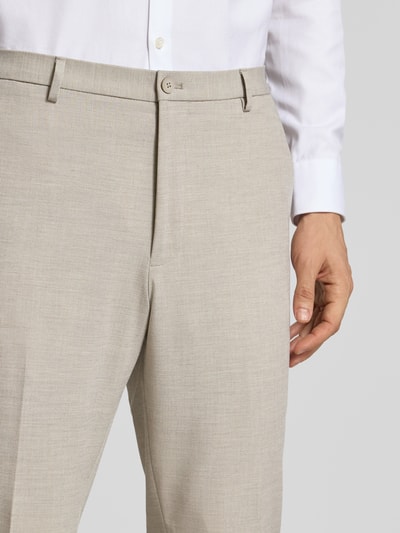 MCNEAL Slim Fit Stoffhose mit französischen Eingrifftaschen Beige 3