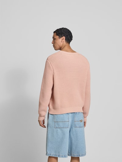 WON HUNDRED Oversized Pullover in Strick-Optik Rosa 5