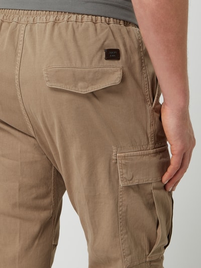 JOOP! Jeans Cargohose mit elastischem Bund  Beige 3