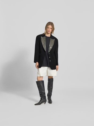 Rabanne Blazer mit Pattentaschen Black 1