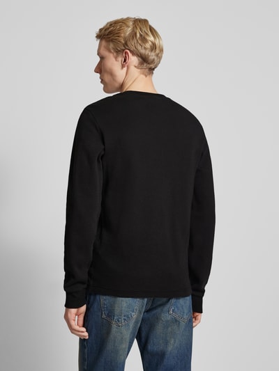 Calvin Klein Jeans Longsleeve mit Label-Stitching Black 5