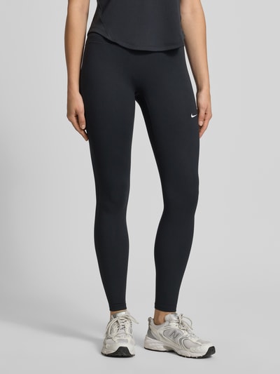 Nike Training Leggings mit Logo-Print Modell 'One' Black 4
