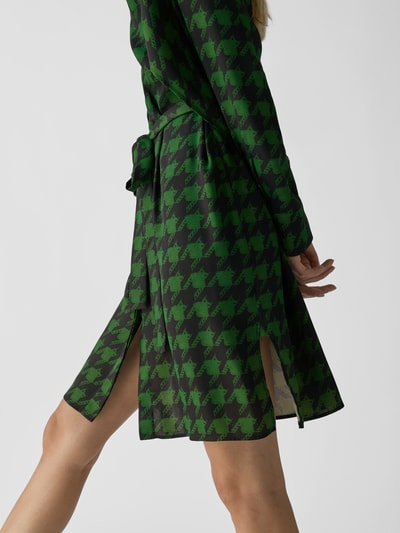 Nina Ricci Minikleid mit Taillengürtel Grün 6