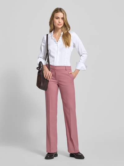 ETERNA Overhemdblouse met V-hals Wit - 1