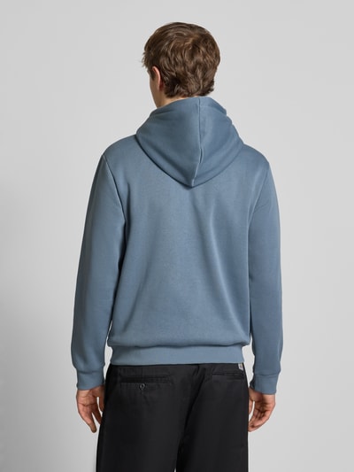JACK & JONES Hoodie met capuchon model 'BRADLEY' Jeansblauw - 5