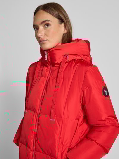 MOS MOSH Daunenmantel mit Kapuze Modell 'Nova' Rot 3
