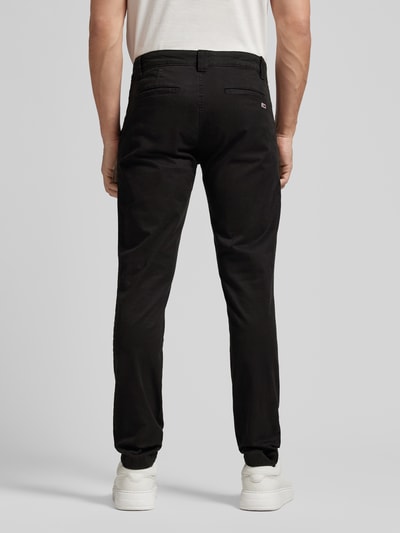 Tommy Jeans Regular Fit Chino mit Stretch-Anteil Modell 'SCANTON' Black 5