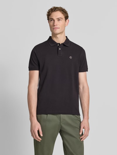 MCNEAL koszulka polo o kroju regular fit z wyhaftowanym logo Czarny 4