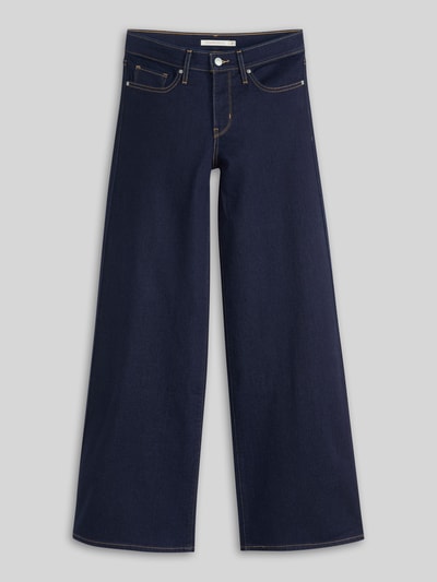 Levi's® 300 Wide leg jeans van katoenmix in 5-pocketmodel Marineblauw - 2