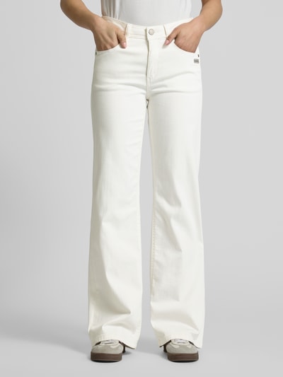 Gang Wide Fit Jeans im 5-Pocket-Design Modell 'AMELIE' Offwhite 4