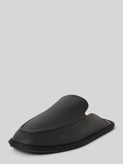 BOSS Hausschuhe mit Label-Prägung Black 1