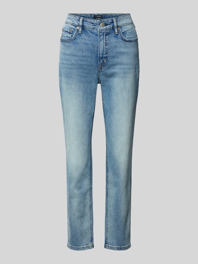 Lauren Ralph Lauren Highrise Jeans in Ankle-Länge Jeansblau 2