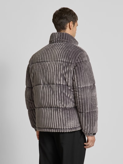 HUGO Steppjacke mit Stehkragen Modell 'Biron' Mittelgrau 5